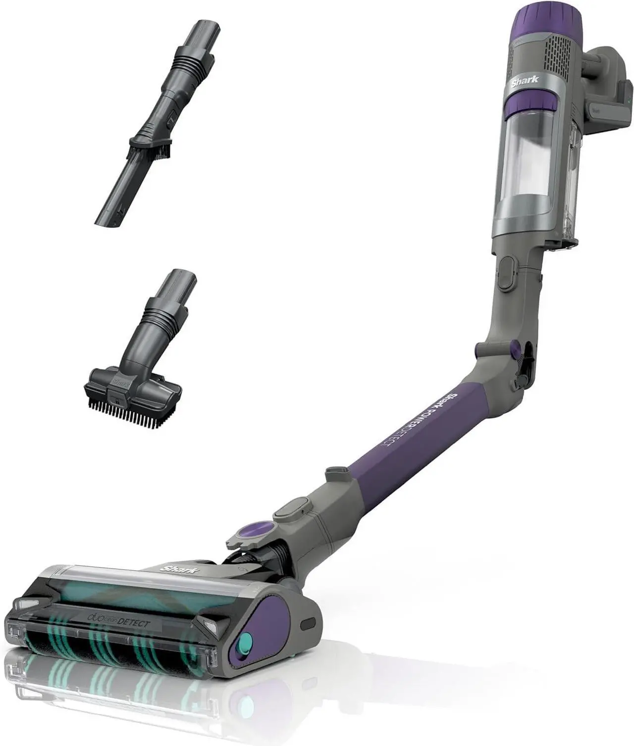 Main image of Shark PowerDetect Cordless Stick Vacuum, Powerful Suction, HEPA Filtration, 70-Minute Runtime, Carpet & Hard Floor, Portable, XL Dust Cup, Stick Vacuum for Pet Hair, Dark Gray