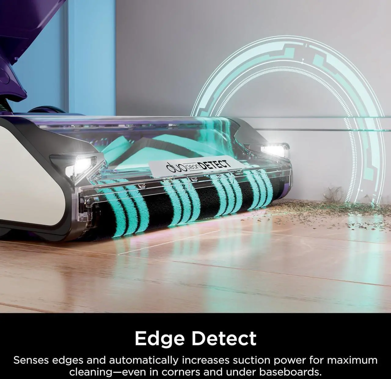 Alt view image 5 of 7 - Shark POWERDETECT Upright Vacuum Cleaner with HEPA Filter, Heavy Duty Vacuum with Powerful Suction for Pet Hair Pickup, DuoClean Technology, Powered Lift-Away, Ideal for Carpets & Hardfloors