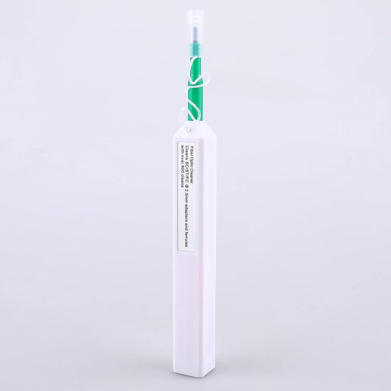 Alt view image 7 of 7 - FTTH Optical Fiber Cable Cleaner Pen Tool Kit 2.5mm LC MU 1.25mm SC FC ST LC Connector Joiner Fiber Optic Cleaning Box Tool 500+ Cleans