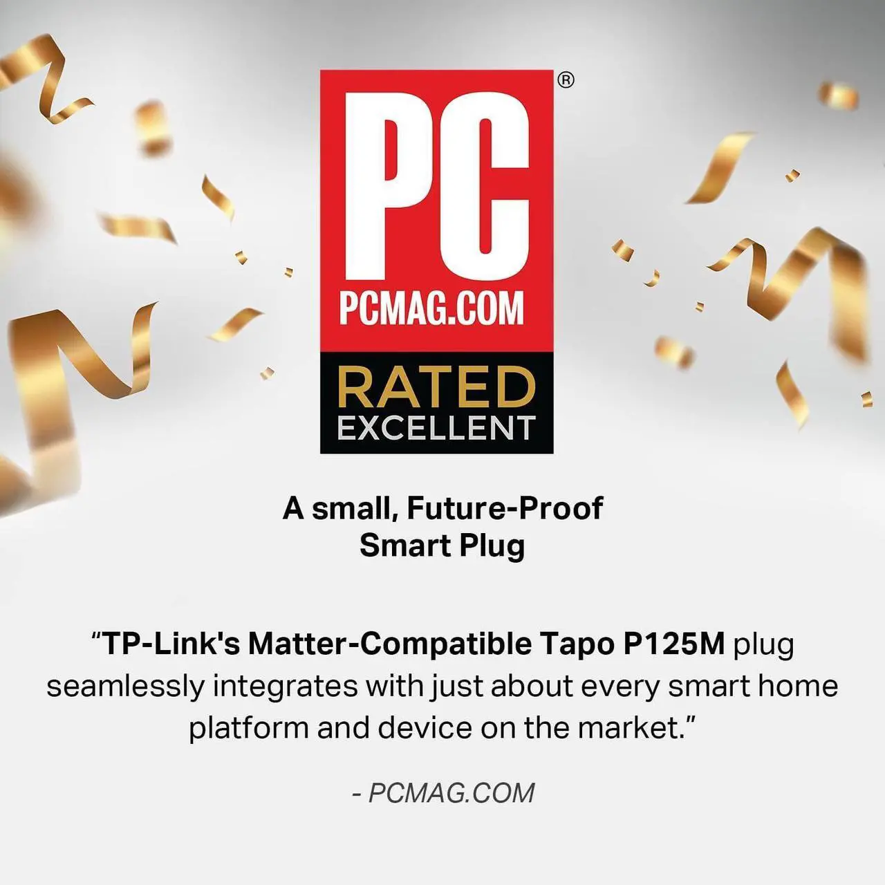 Alt view image 3 of 7 - TP-Link Tapo Matter Supported Smart Plug Mini, Compact Design, 15A/1800W Max, Super Easy Setup, Works with Apple Home, Alexa & Google Home, UL Certified, 2.4G Wi-Fi Only, White, Tapo P125M(3-Pack)