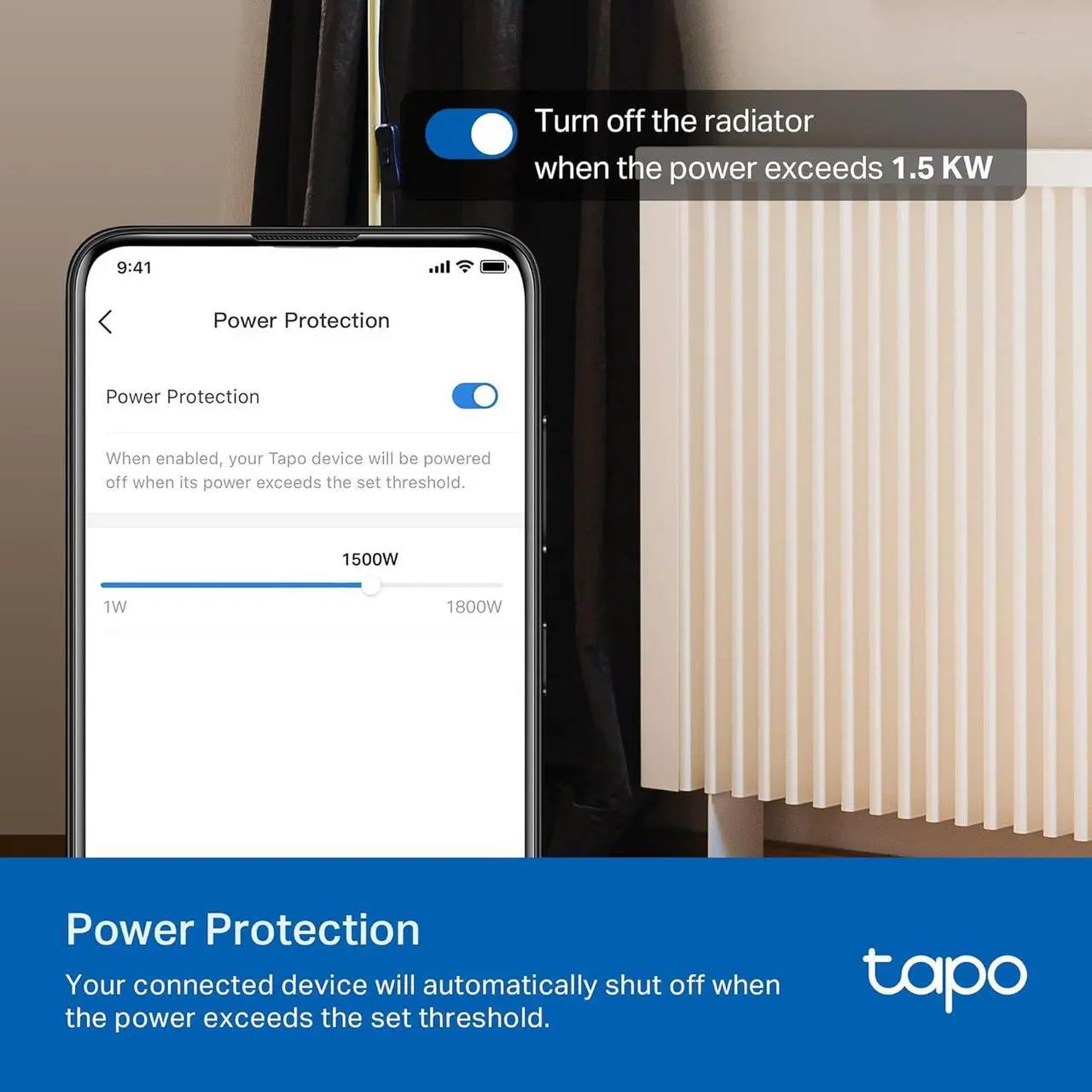 Alt view image 7 of 7 - TP-Link Tapo Matter Supported Smart Plug Mini, Compact Design, 15A/1800W Max, Super Easy Setup, Works with Apple Home, Alexa & Google Home, UL Certified, 2.4G Wi-Fi Only, White, Tapo P125M(3-Pack)