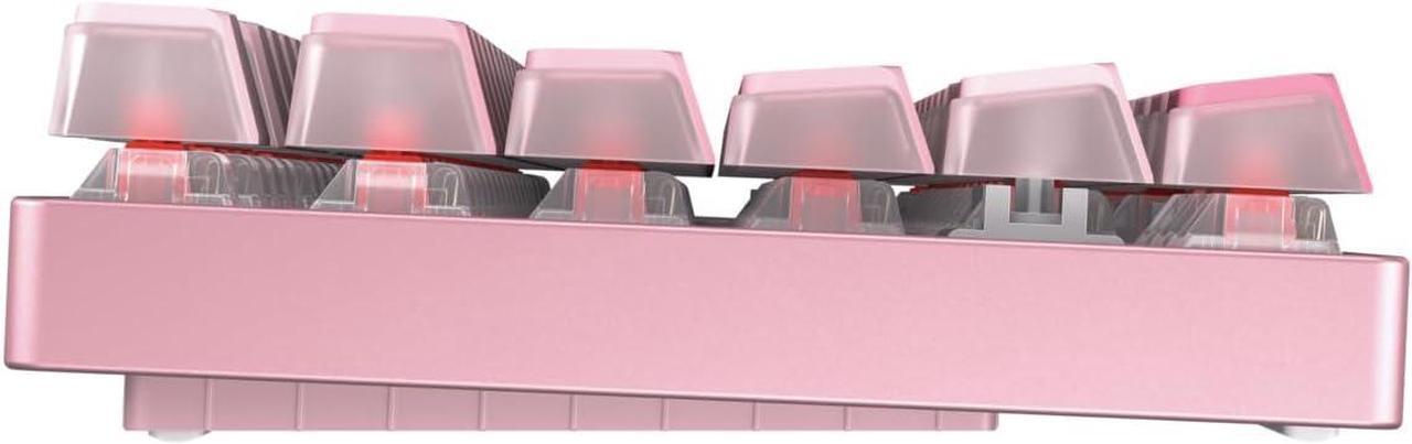 Alt view image 5 of 5 - Cherry MX 8.2 TKL Wireless Gaming Keyboard XAGA Edition. (Pink, MX2A Red Switch)