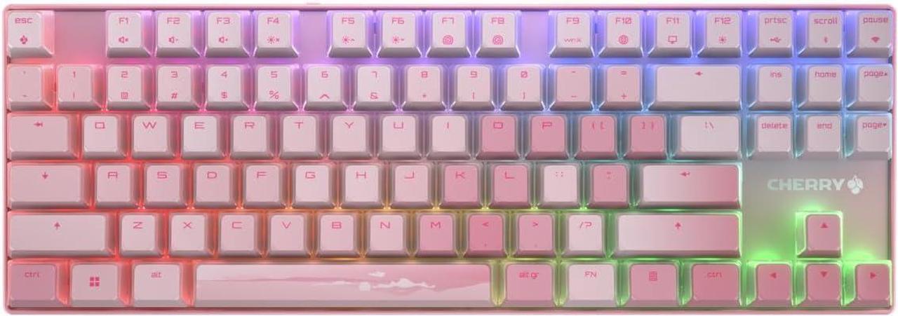 Main image of Cherry MX 8.2 TKL Wireless Gaming Keyboard XAGA Edition. (Pink, MX2A Red Switch)