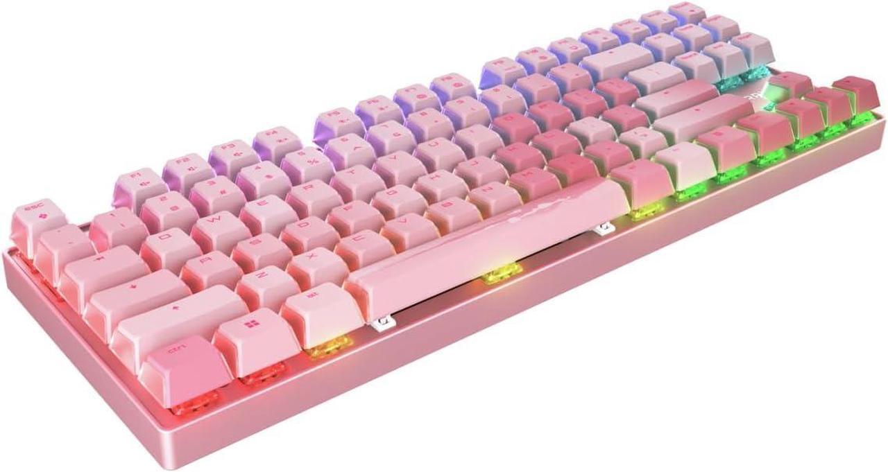 Alt view image 2 of 5 - Cherry MX 8.2 TKL Wireless Gaming Keyboard XAGA Edition. (Pink, MX2A Red Switch)