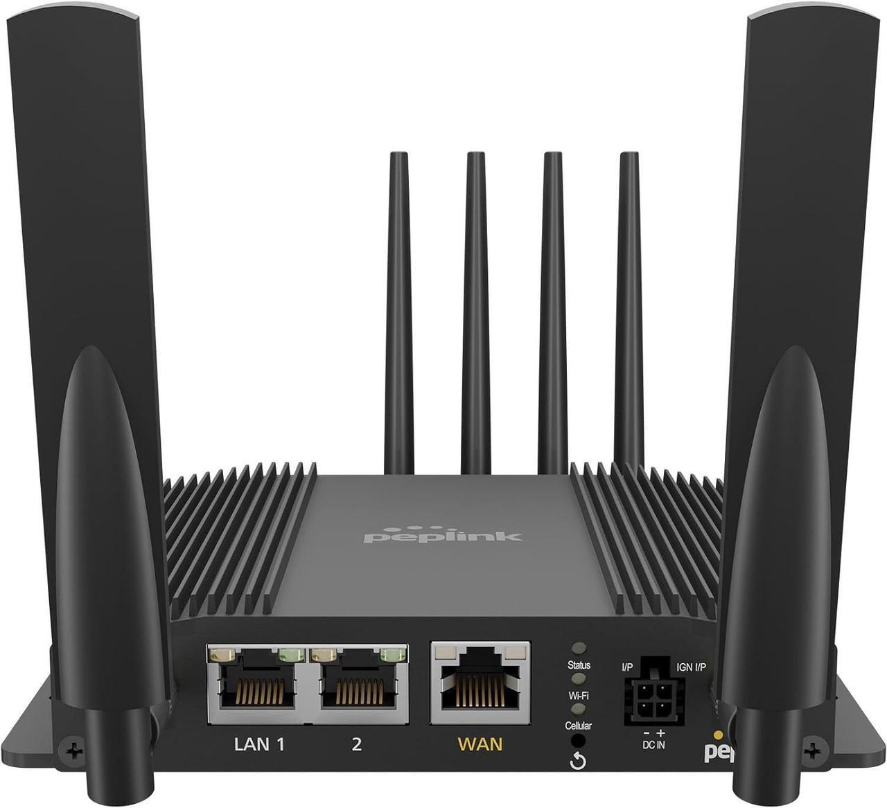 Main image of Peplink MAX BR1 Pro 5G All-in-One Solution | x62 5G Module | Wi-Fi 6 | 2x2 MU-MIMO | MAX-BR1-PRO-5GN-T-PRM