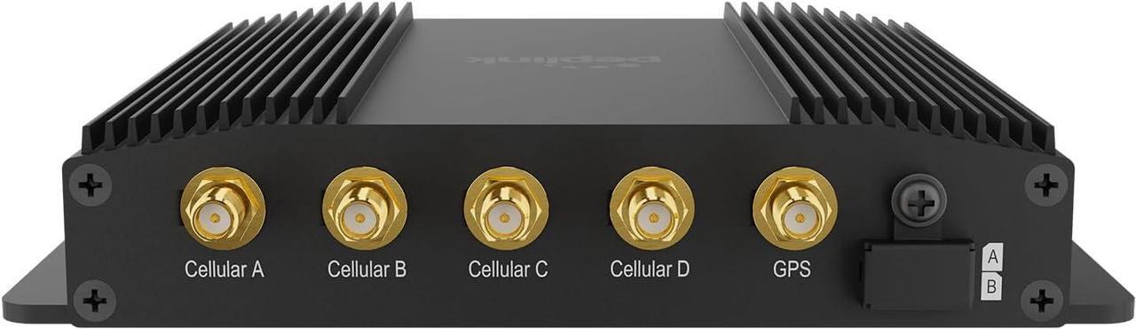 Alt view image 3 of 5 - Peplink MAX BR1 Pro [CAT 20] | LTE-A Pro Modem with Redundant SIM Slots | Wi-Fi 6 | GPS Receiver| Drop-In Mode, Load Balancing / Failover, Ignition Sensing | MAX-BR1-PRO-GLTE-S-T-PRM