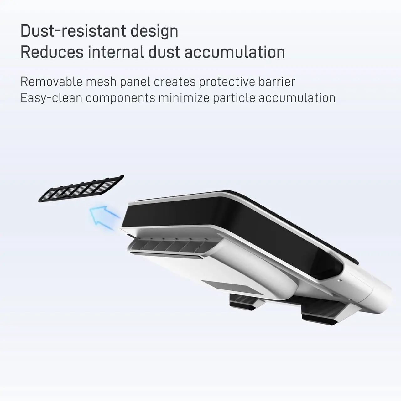 Alt view image 5 of 7 - Flydigi Laptop Cooling Pad, Wind-Pressure Closed-Loop Turbo-Fan for 15.6-21 Inch, Adjustable Speed, Dual Noise Reduction, Intelligent Temperature Control, 4-Angle Adjustable