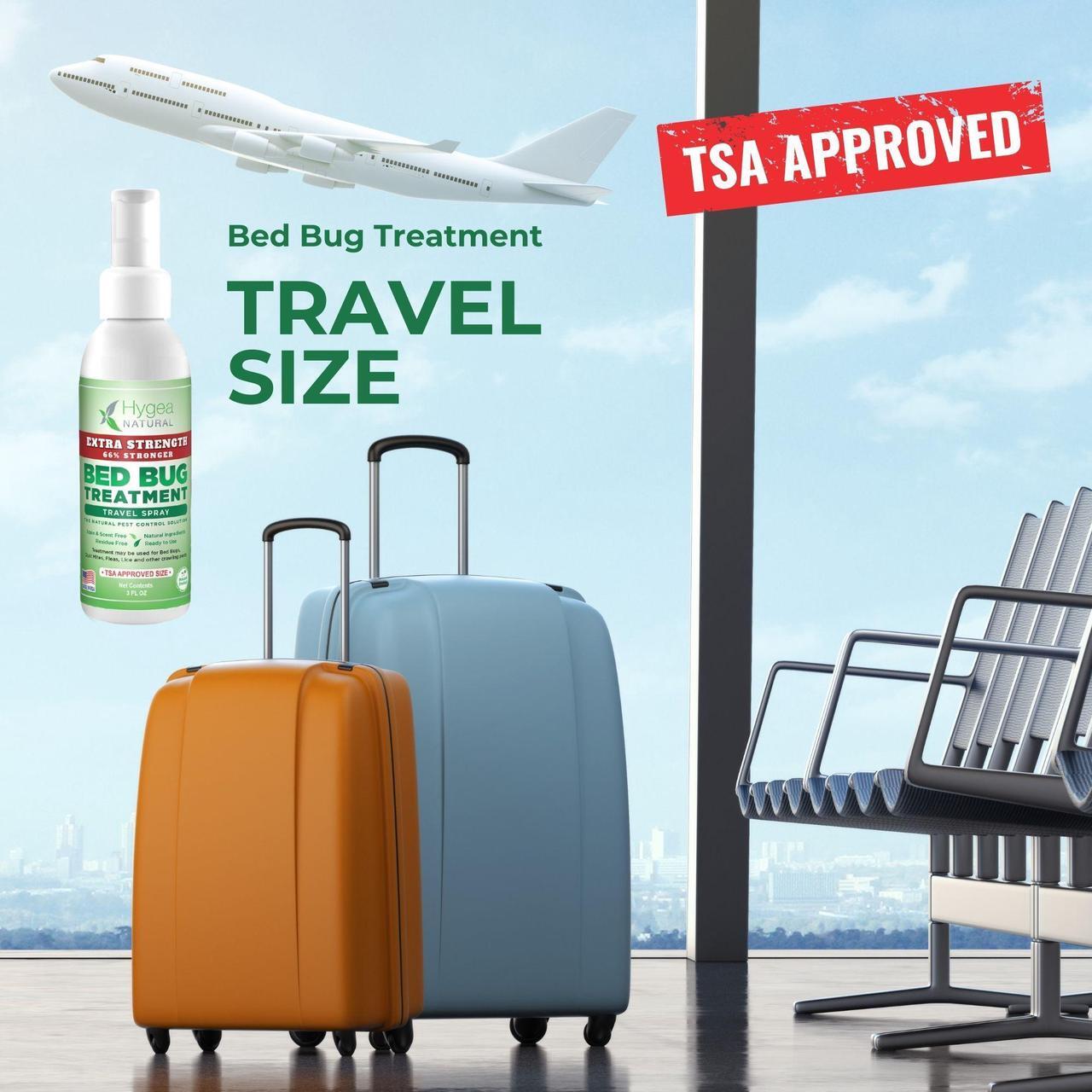 Alt view image 3 of 7 - Hygea Natural Extra Strength Lice and Bed Bug DIY Kit- Non-Toxic, Odorless, Safe for children and pets, All water safe surfaces - Includes Bed Bug Spray and Bed Bug Travel Spray TSA approved size