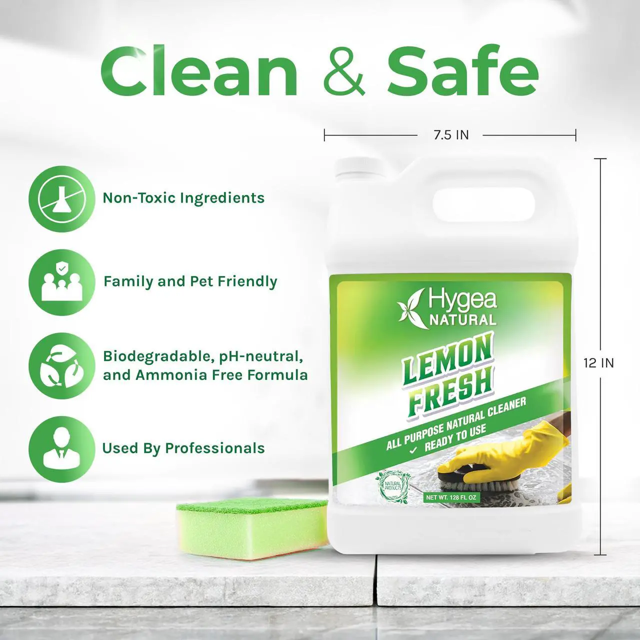 Hygea Natural All-Purpose Cleaner & Degreaser - Thumbnail 4