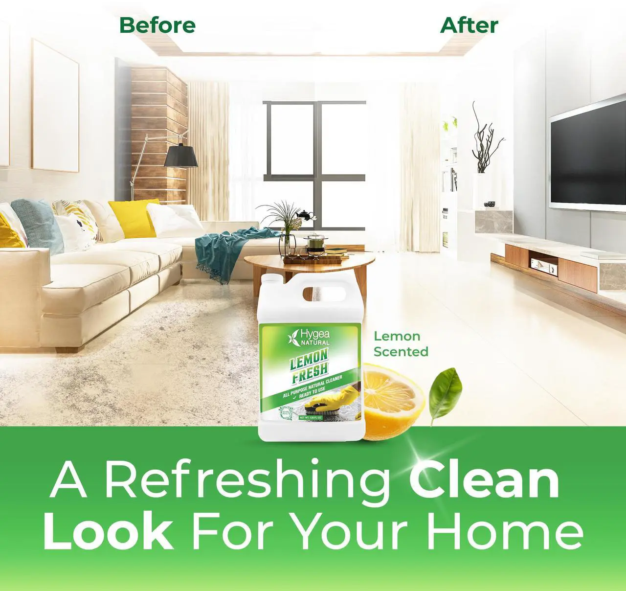 Hygea Natural All-Purpose Cleaner & Degreaser - Thumbnail 5