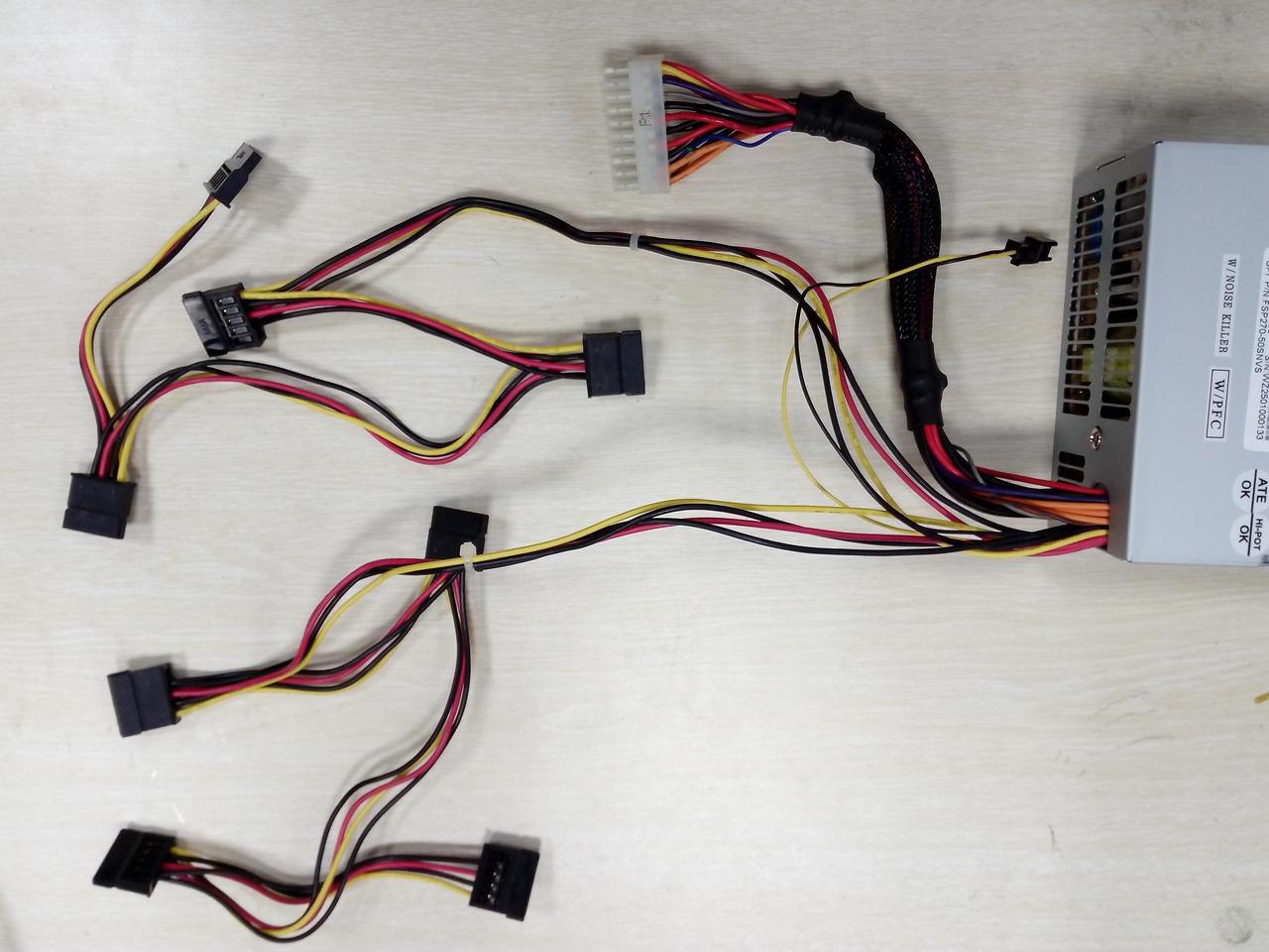 Alt view image 4 of 4 - For FSP270-50SNV hard disk video recorder power supply 8 serial port rated 270W