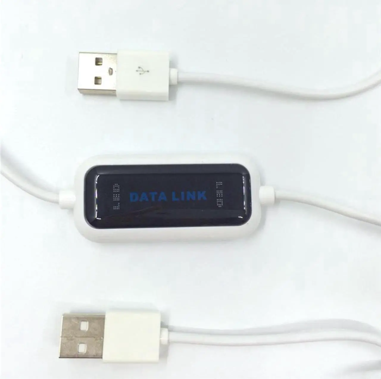 Alt view image 3 of 3 - USB 2.0 High Speed PC To PC Online Share Sync Link Net Direct Data File Transfer Bridge LED Cable Easy Copy Between 2 Computer