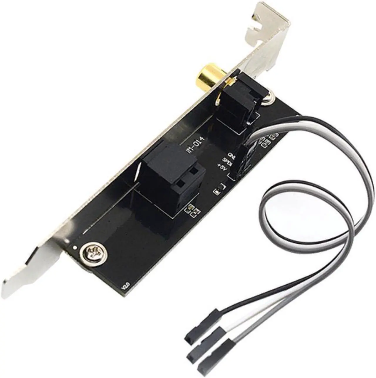 Main image of 24BIT192KHz SPDIF Daughter Card Optical Fiber Coaxial Digital Sound Card Baffle DAC DTS Decoder for General Motherboard