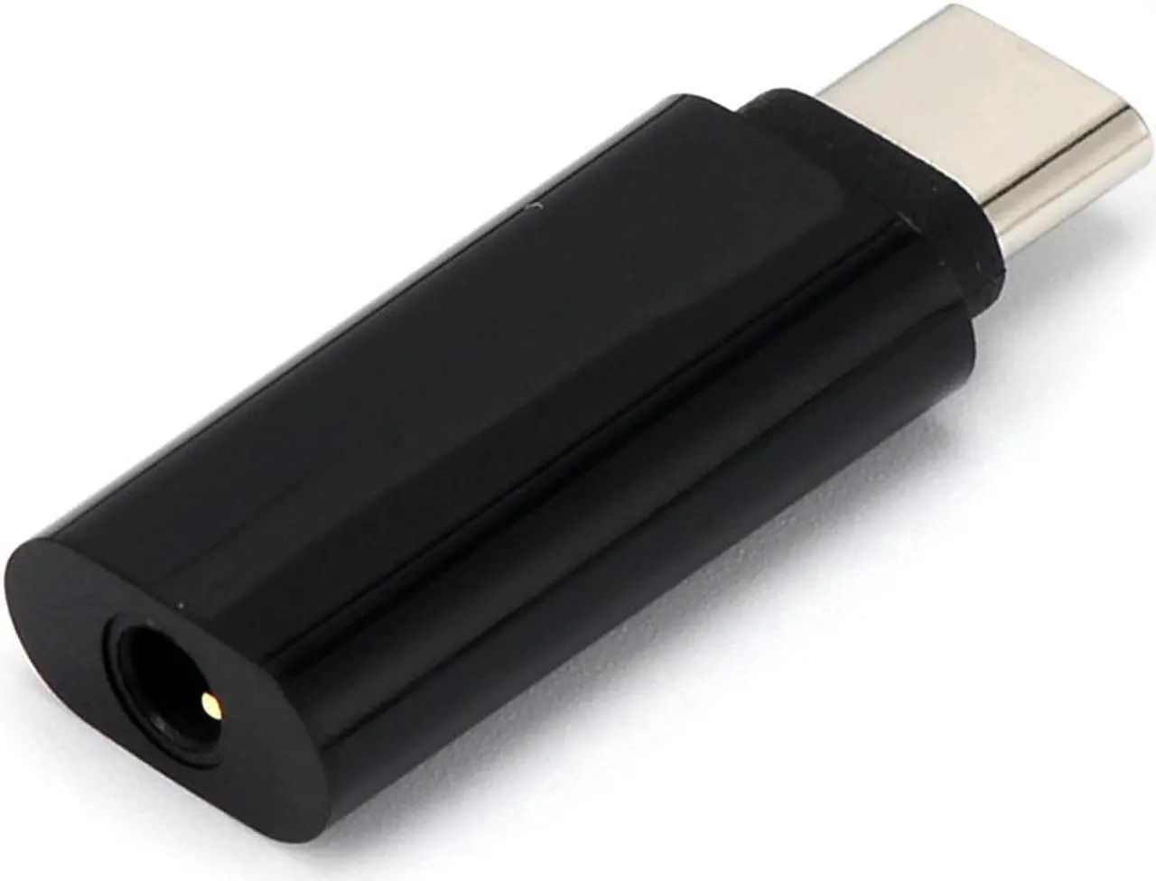 Main image of Type-C USB-C 3.1 Audio AUX Earphone Adapter 3.5mm Male to Female for Xiaomi 6 Mi6 Letv 2 Pro 2 Max2 Black