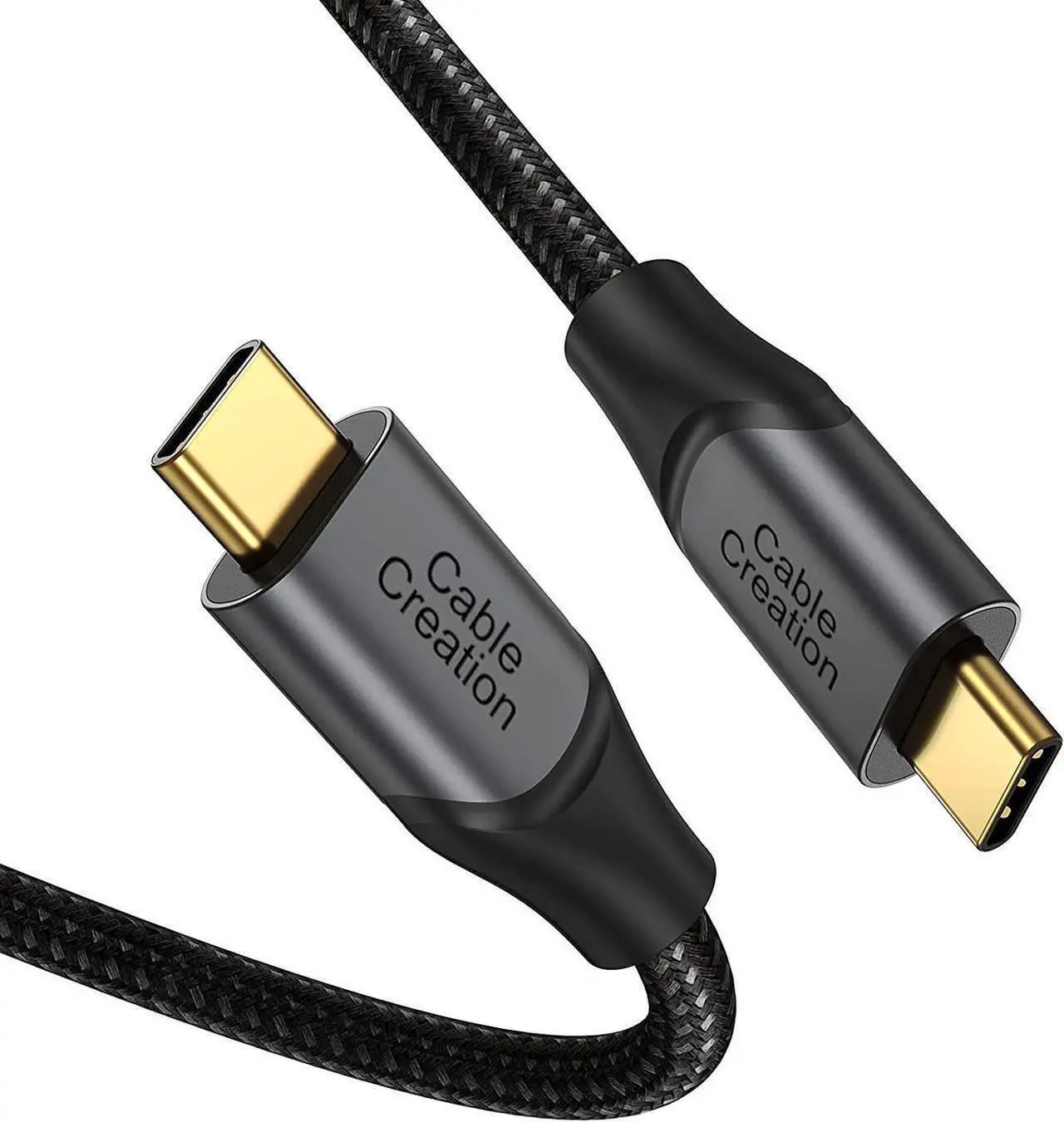 Main image of USB C Cable 10 FT 100W 20V/5A Durable USB C to C Cable 10FT Braided Fast Charging Cable 480Mbps Data Cable for MacBook Pro iPad Air XPS S21 S20 and Other USB C Devices 3m Gray