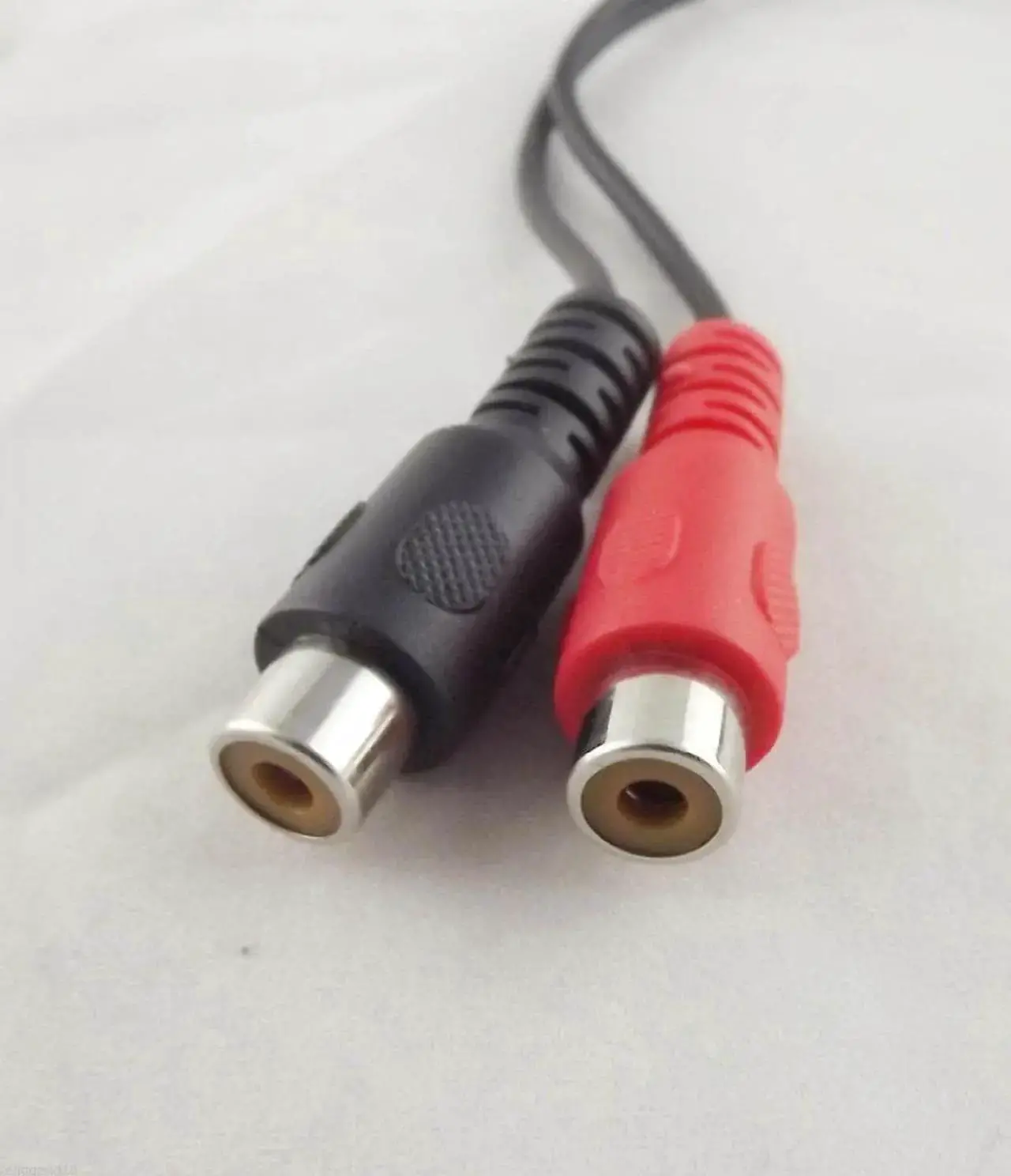 Alt view image 4 of 6 - 1Pcs 6.35mm 1/4" Male Stereo To 2 Dual RCA Phono Female Splitter Audio Adapter Cable 20cm