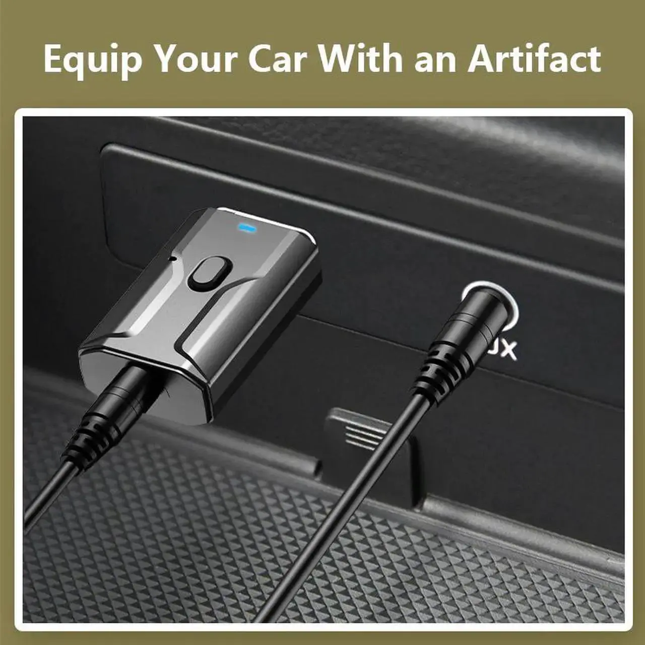 Alt view image 5 of 5 - In One Wireless Audio Adapter Portable Bluetooth 5.0 Receiver Transmitter Adapter Universal HIFI Sound Quality Adapter