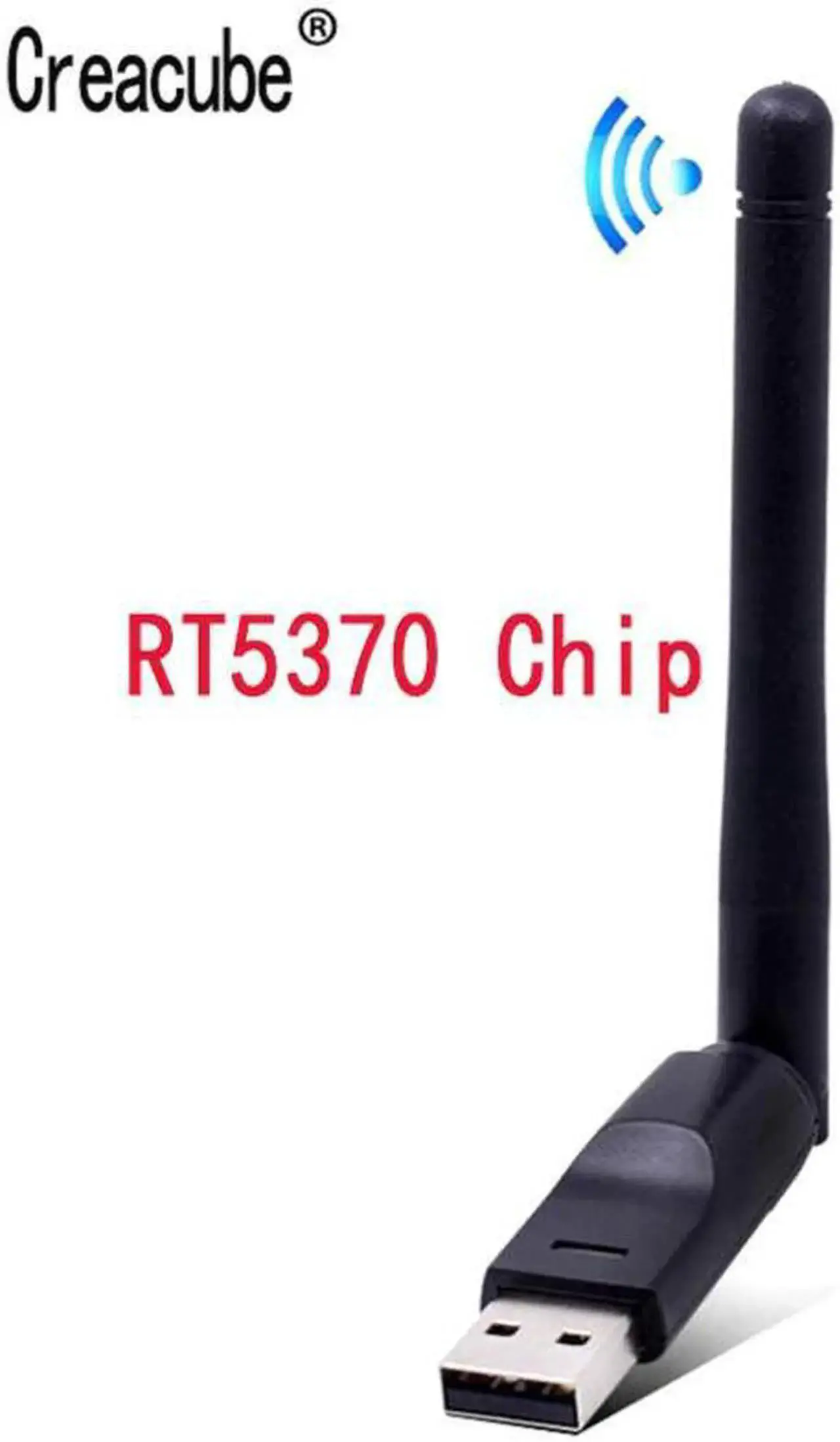 Main image of RT5370 Chip 2.4GHz 150Mbps Wireless USB WiFi Adapter 2DB Wifi Antenna WLAN Network Card USB WiFi Receiver