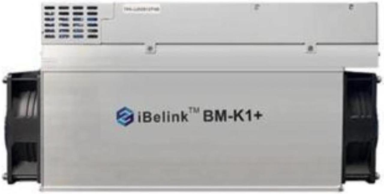 New iBeLink BM-K1+ mining Kadena algorithm with a maximum hashrate of 15Th/s for a power consumption of 2250W.