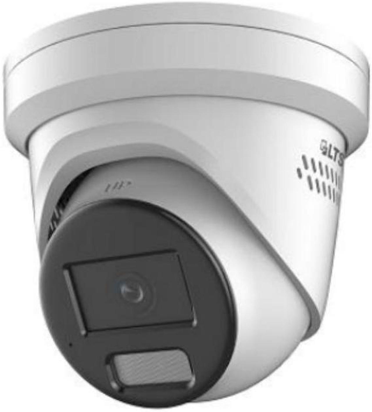 Main image of LT Security Inc. LTCMIP3C42W-28SDL 4MP White light WDR 3D-DNR Outdoor Network H.265+ PoE Turret Camera with 2.8mm Lens,