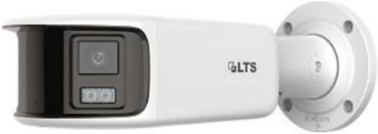 Main image of LT Security Inc. LTCMIP9C8PW-SDL 8MP White Light WDR 3D-DNR Outdoor Network H.265+ PoE Bullet Camera with 4mm Lens, Metal