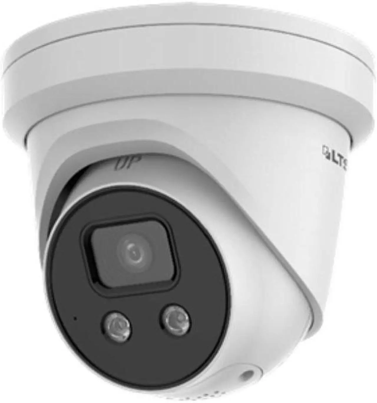 Main image of LT Security Inc. LTCMIP3D82W-28SDA-SL 8MP IR WDR 3D-DNR Outdoor Network H.265+ PoE Turret Camera with 2.8mm Lens, Metal