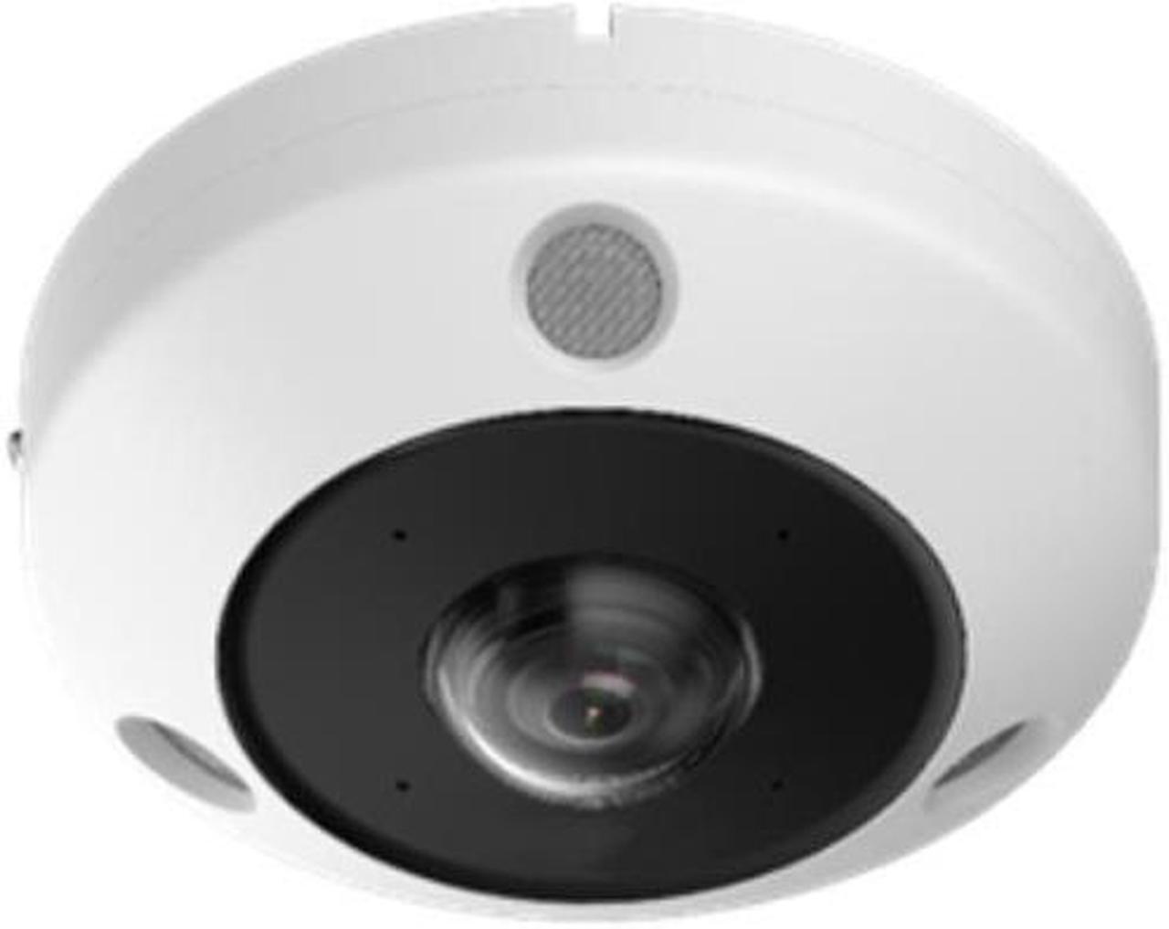 Main image of LT Security Inc. LTCMIP7112F-SE 12MP IR WDR 3D-DNR Outdoor Network H.265+ PoE Fisheye Camera with 1.29mm Lens, Metal