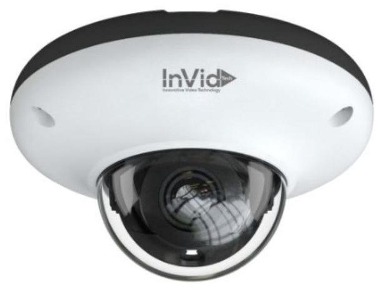 Main image of InVid Tech PAR-P5UFO28NH-AI 5 Megapixel IP Outdoor Low Profile IR Dome Camera with 2.8mm Lens