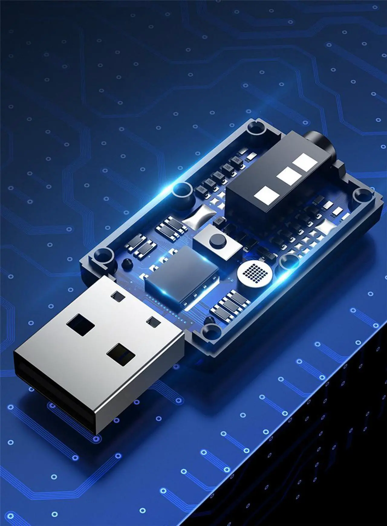 Alt view image 5 of 7 - 5.0 Bluetooth transmitter receiver two in one car home TV computer USB wireless audio adapter