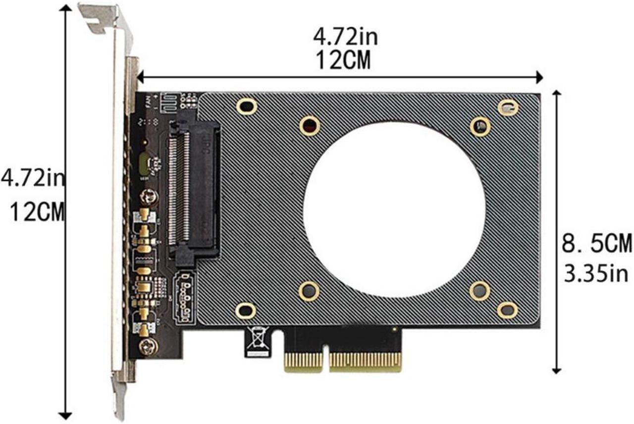 U2 SFF-8639 to PCIE X4 Expansion Card Support U.2 NVME SSD Expansion