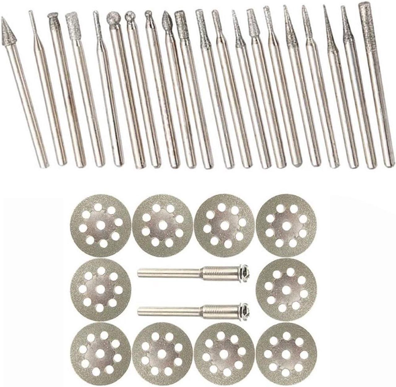 Diamond Grinding Cutting Carving Bit Set For Stone Tile Glass