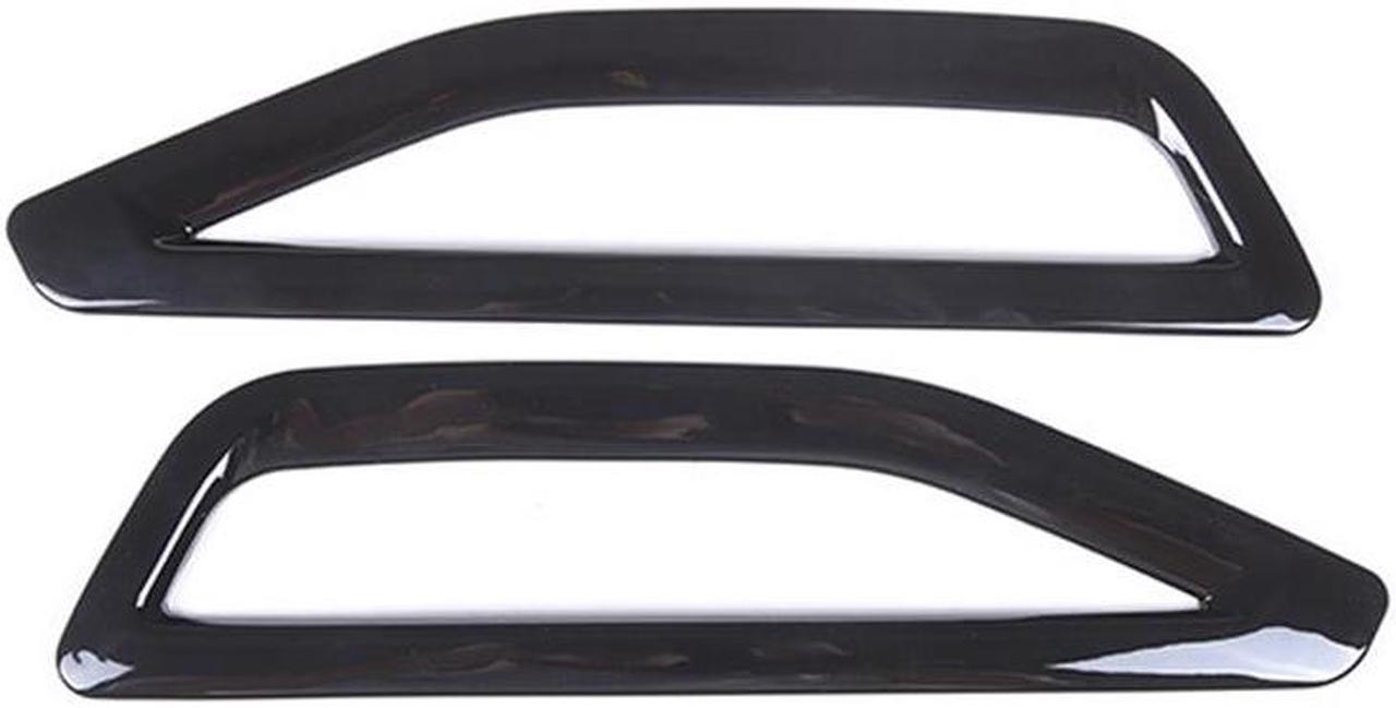 Furulu 1 Pair Black Side Fender Air Vent Trim Cover Set For BMW X5 19-22