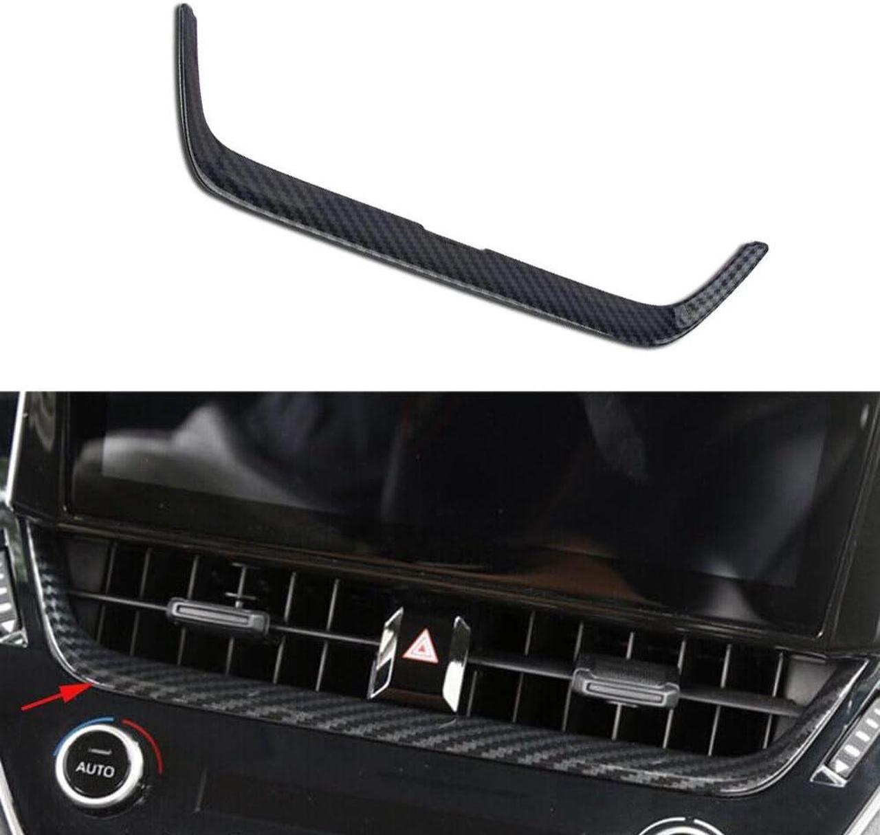 Dashboard Center Air Vent Cover Trim Carbon Fiber Look For Toyota Corolla 2019-2024