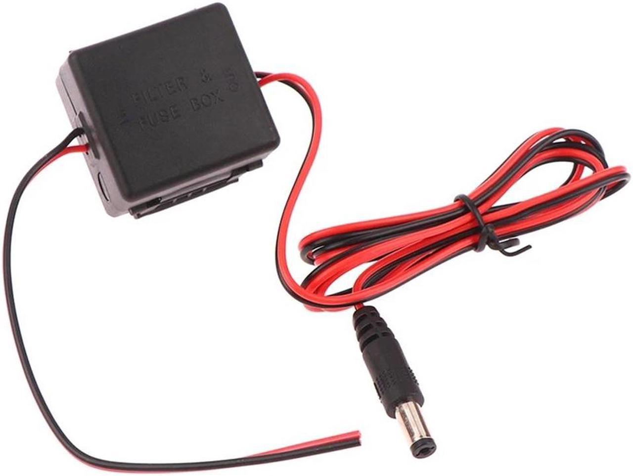 Yassdwbn DC 24V To 12V Car Power Supply Voltage Regulator For Rear View Camera Recorder