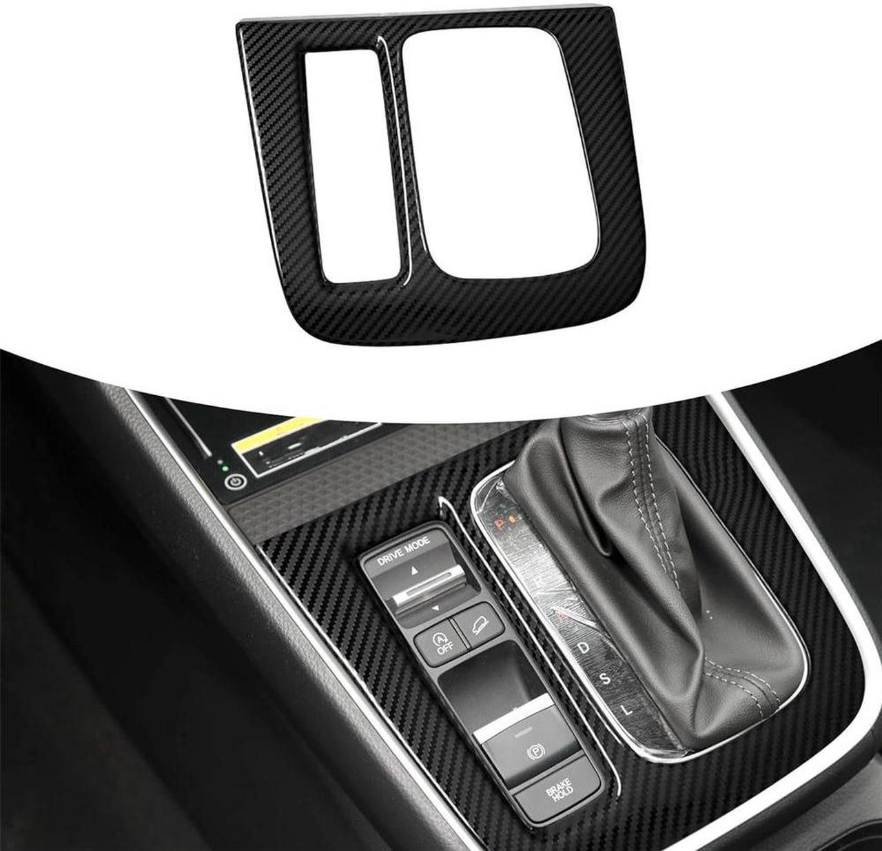 Furulu Carbon Fiber Look Console Gear Shift Panel Cover Trim For Honda CRV CR-V 2023-2024