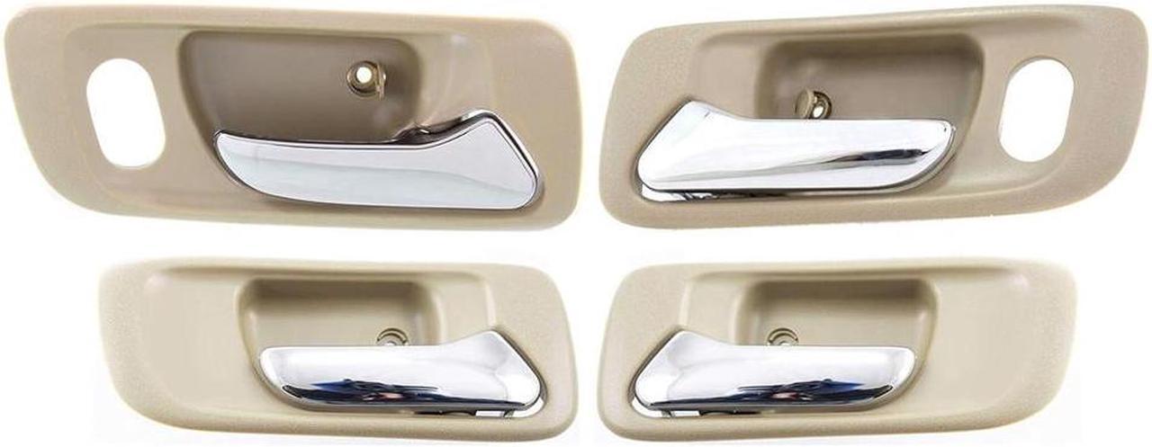 Yassdwbn Front and Rear Beige Interior Door Handle 72620S84A01ZC For Honda Accord 1998-02