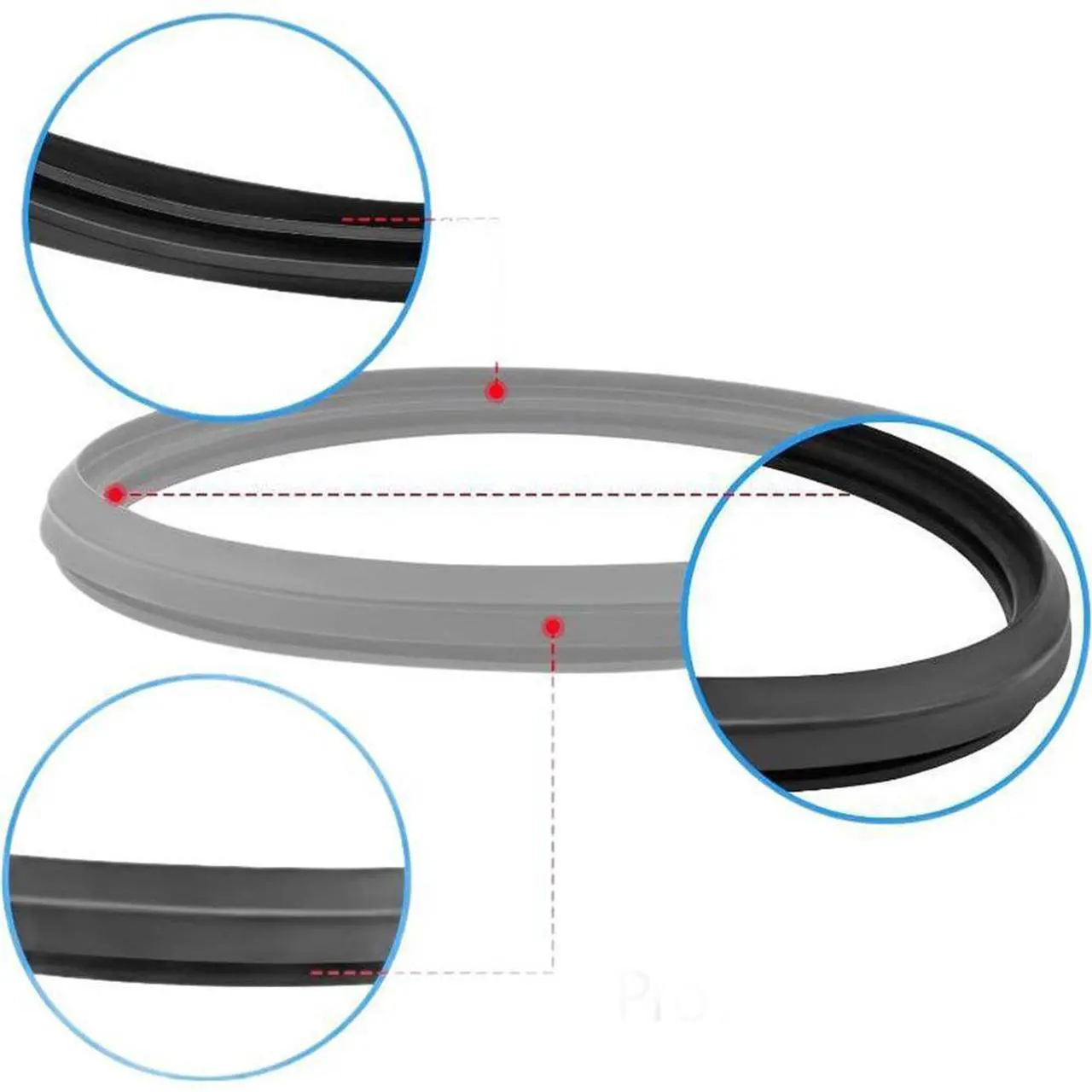 Alt view image 4 of 5 - Furulu Spark Jet Rubber Pump Seal 293200134 Fit For Sea-Doo