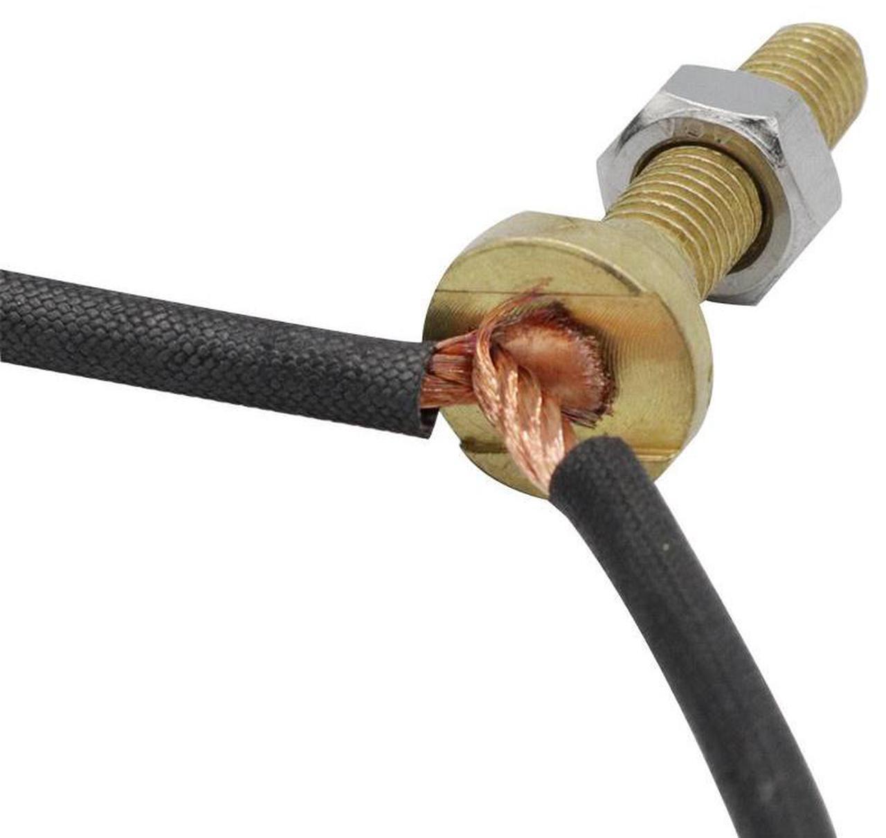 Alt view image 6 of 6 - Furulu 2Pcs Motor Brush Set For Yamaha Electric 2.6KW DC Motor Glof Carts JU2-H1801-20