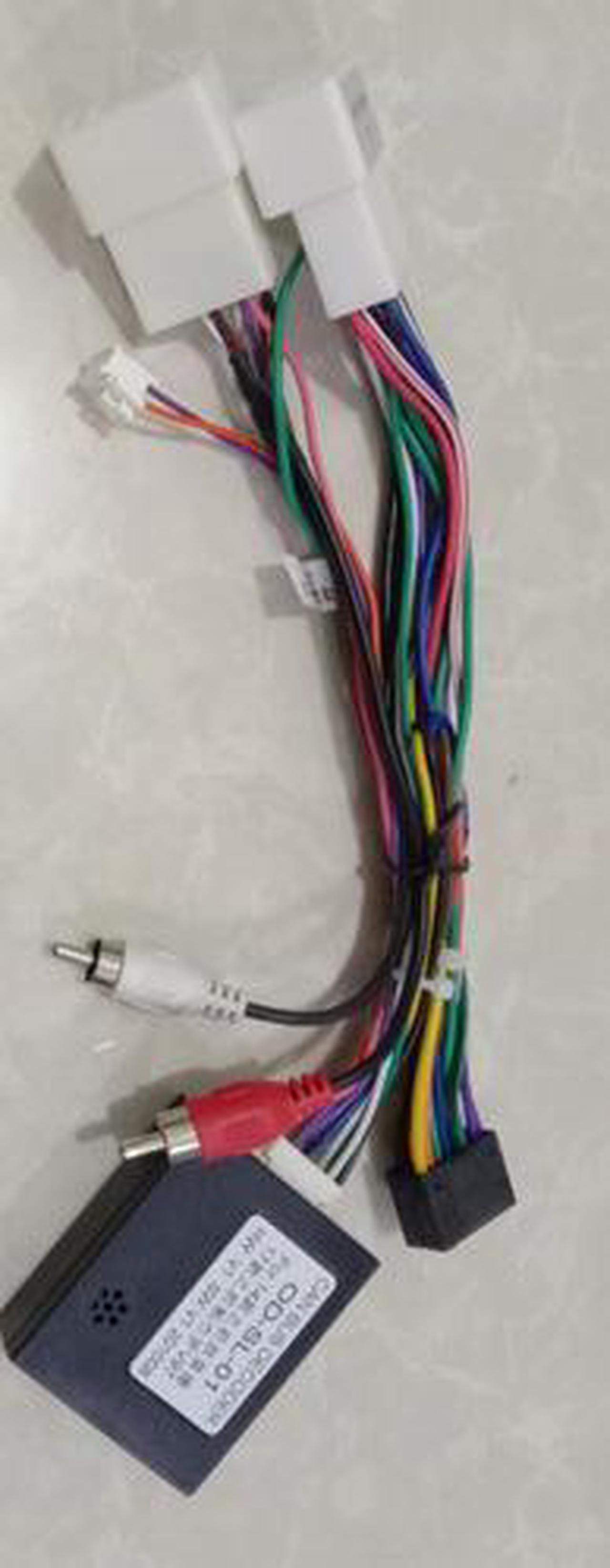 Alt view image 3 of 3 - Furulu Power Harness w/ Canbus Box For 2008-2015 Mitsubishi Lancer 9.7" Android Stereo