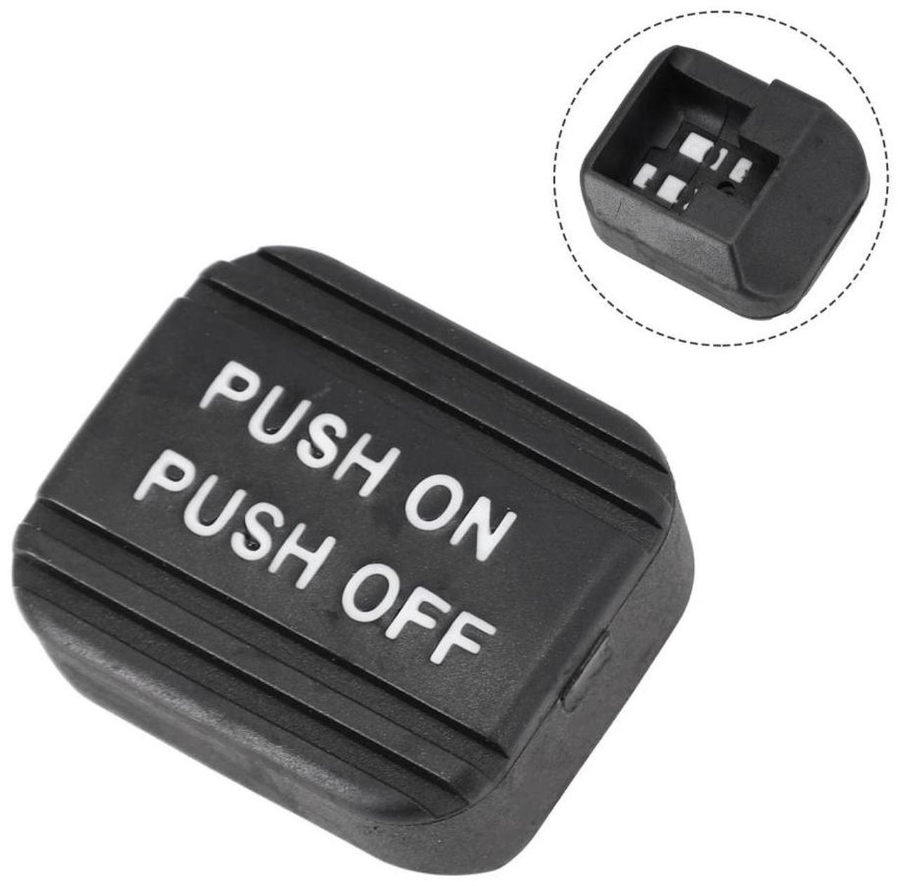 Alt view image 4 of 5 - FYUU Emergency Parking Brake Pedal Pad Cover 47120S0X003 For Honda CR-V Odyssey Pilot