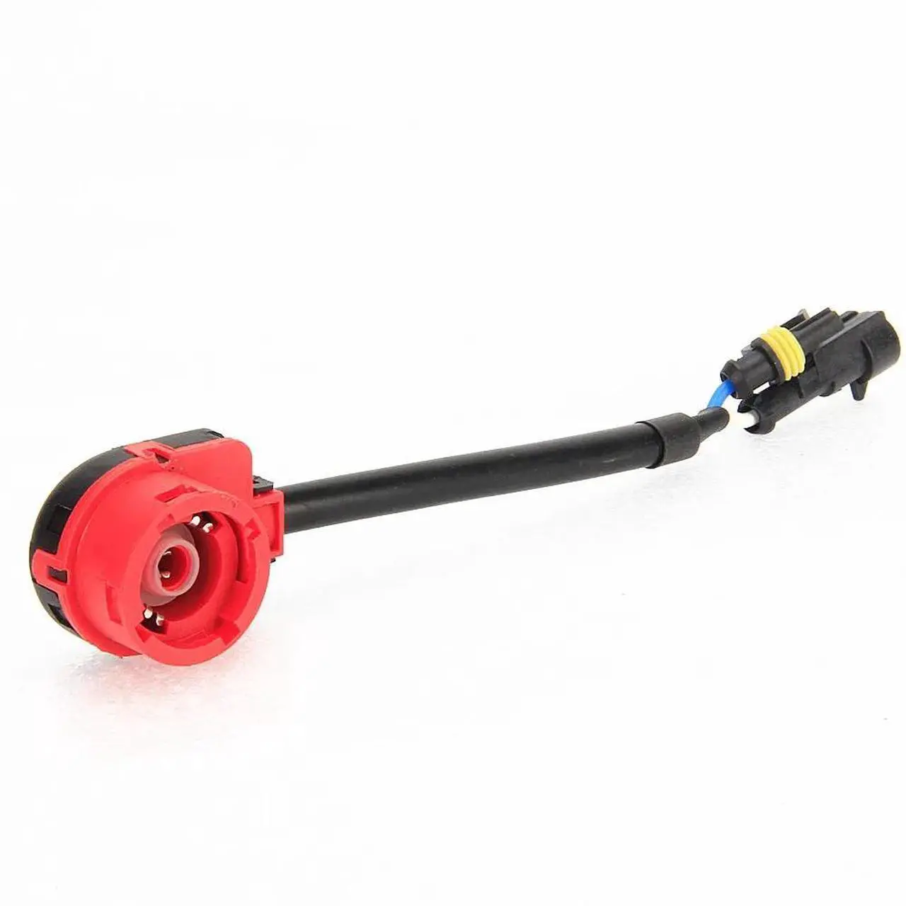 Alt view image 4 of 5 - Furulu 2pcs HID Headlight Wiring Harness D2S/D2R Wire Plug Cable AMP adapter Converter