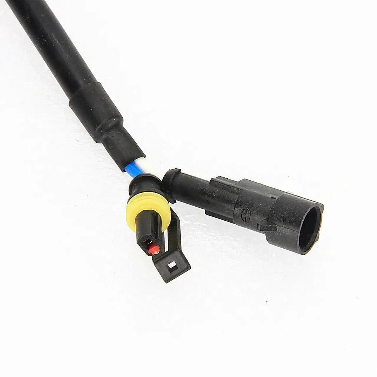 Alt view image 5 of 5 - Furulu 2pcs HID Headlight Wiring Harness D2S/D2R Wire Plug Cable AMP adapter Converter