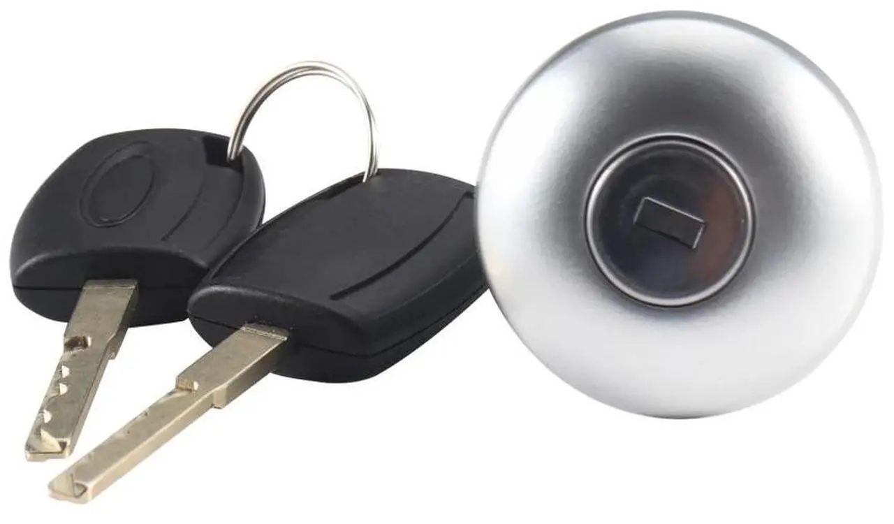 Alt view image 3 of 6 - Furulu Front Door Lock Cylinder with 2 Keys For Ford Transit MK8 Custom 1781417 1926219