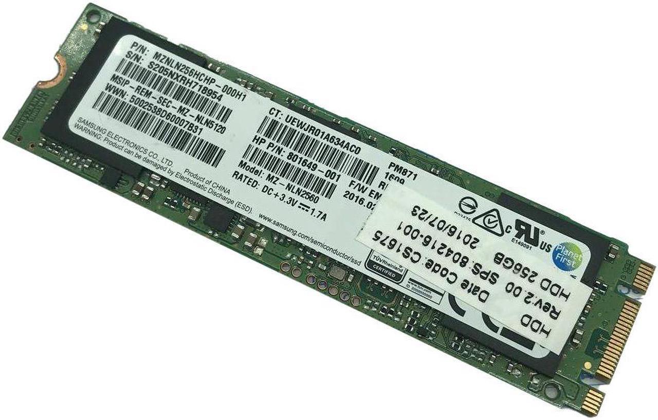 Main image of MZNLN256HCHP-000H1 - Samsung 256GB M.2 2280 mSATA 6GB/s Opal Solid State Drive