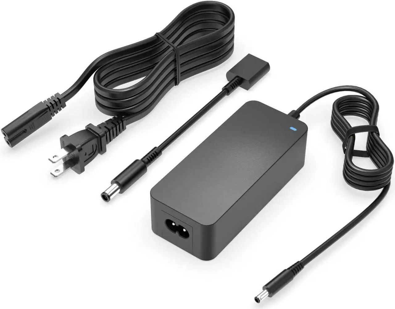 Main image of Charger for Dell Laptop Charger - Portable, 65W & 45W, for All Dell Round Power Connector, Safety Certified by UL