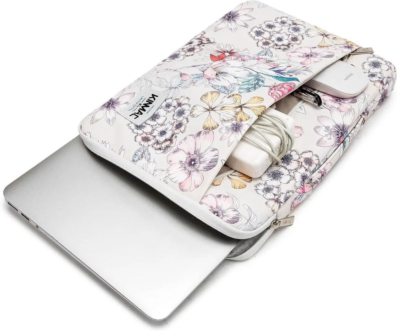 Alt view image 3 of 7 - 360 Protective Laptop Sleeve with Handle Laptop Computer Case Bag for LG Gram 16 inch and 15.6 inch-16 inch Laptop (F-04)