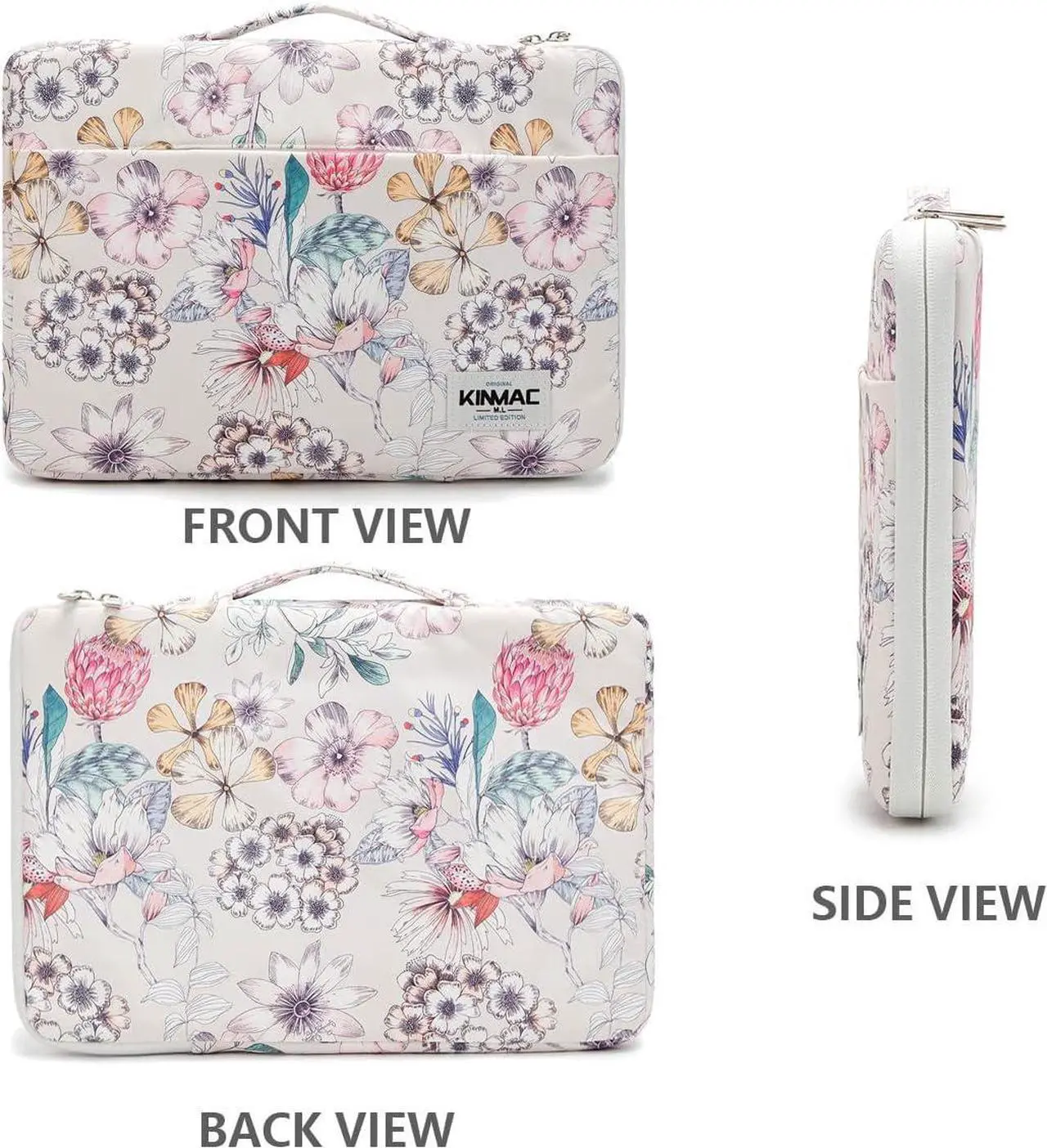 Alt view image 5 of 7 - 360 Protective Laptop Sleeve with Handle Laptop Computer Case Bag for LG Gram 16 inch and 15.6 inch-16 inch Laptop (F-04)