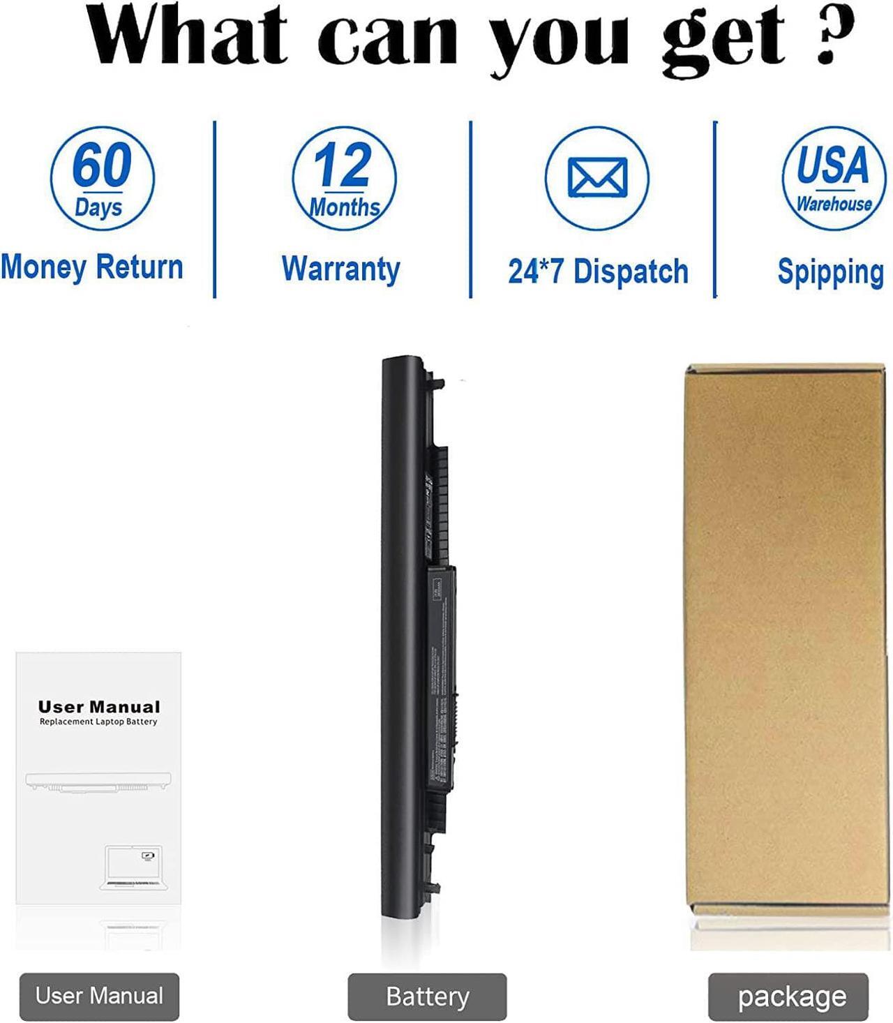 Alt view image 5 of 6 - HS03 Rechargeable Battery for HP Spare 807956-001 807957-001 HS04 15-AY039WM 15-AY041WM 15-AY009DX 15-AY052NR 15-AF131DX 15-AY013DX 15-AY014DX 15-AY103DX 15-AY083NR 15-AY020NR 17-X037CL 17-X115DX