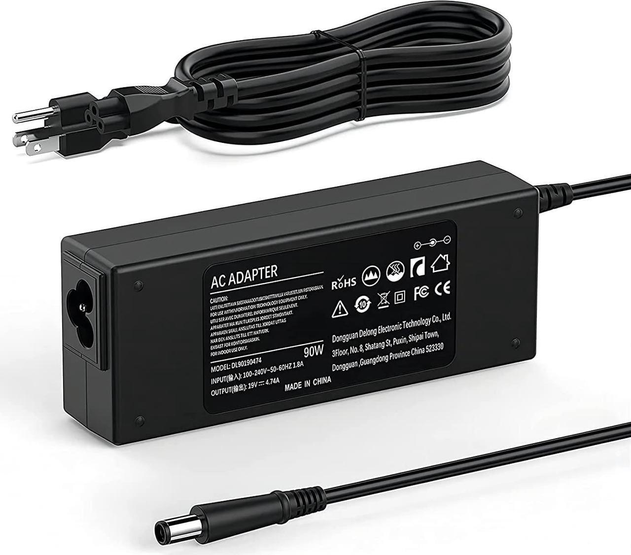 Main image of 90W Power Supply Cord Charger Adapter for HP Pavilion Dv4 Dv6 Dv7 G50 G60 G60T G61 G62 G72 2000;Elitebook 8460p 8440p 2540p 8470p 2560p 6930p 2570p 8540p ;for Hp Presario 2210B 2510P CQ40 CQ45 Cq50