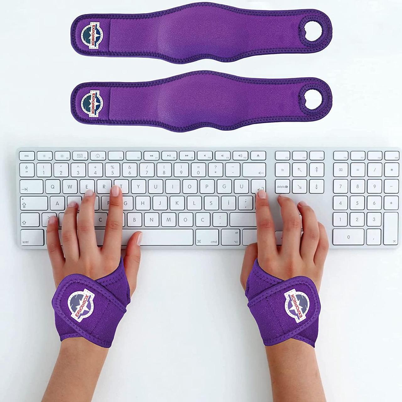 Main image of .Wearable Gel Wrist Rest Pads.Mouse and Keyboard Wrist Support Adjustable Wrist Brace.